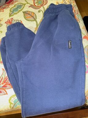 Comfrt Blue Fleece Sweatpants